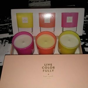 Kate Spade candle trio